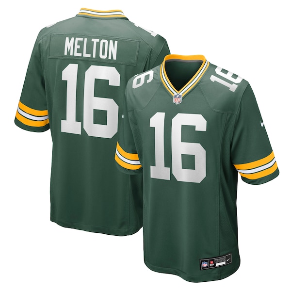 Bo Melton Green Bay Packers Nike Team Game Jersey -  Green