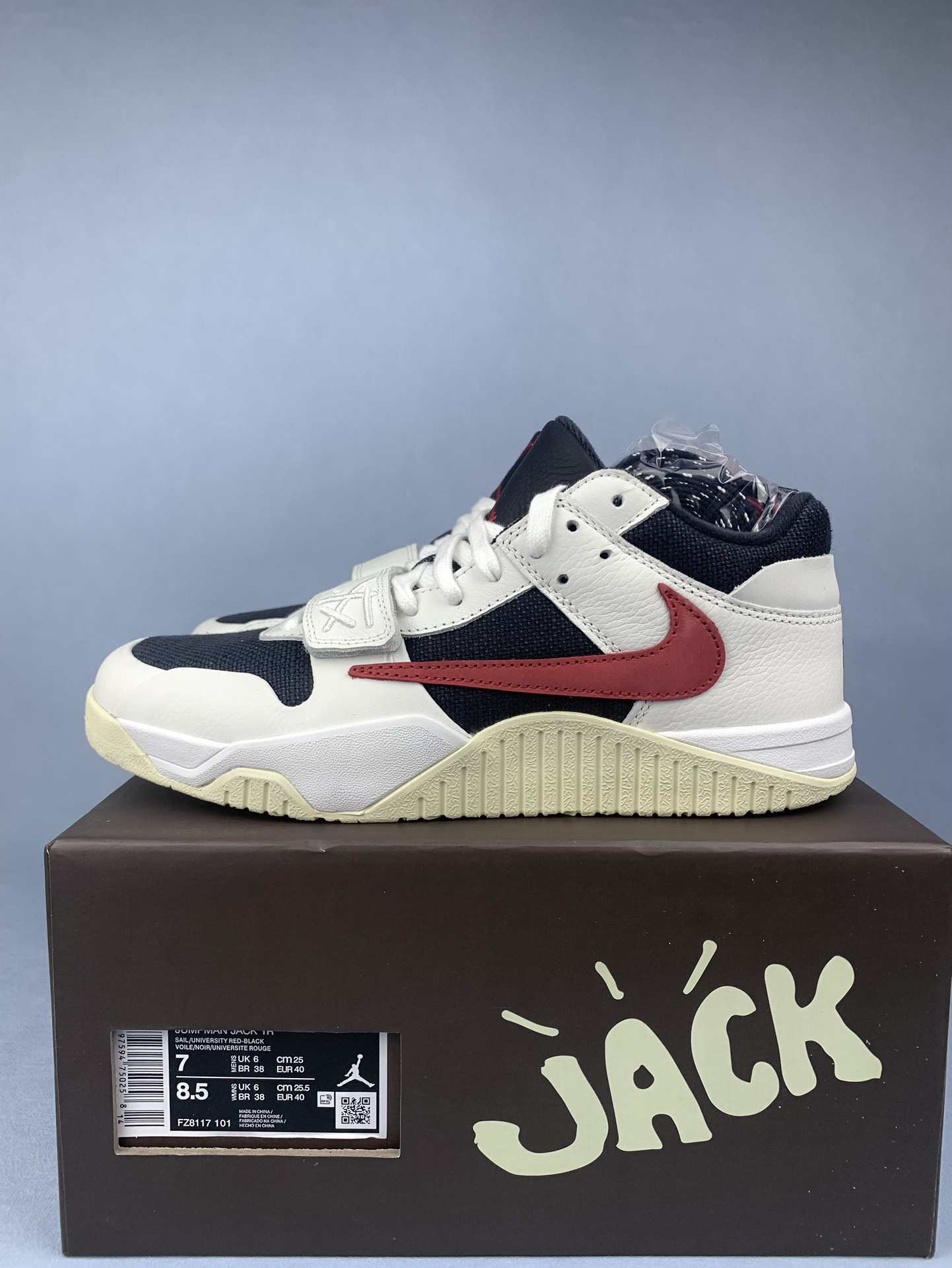 Travis Scott x Jordan Jumpman Jack TR “University Red” Shoes
