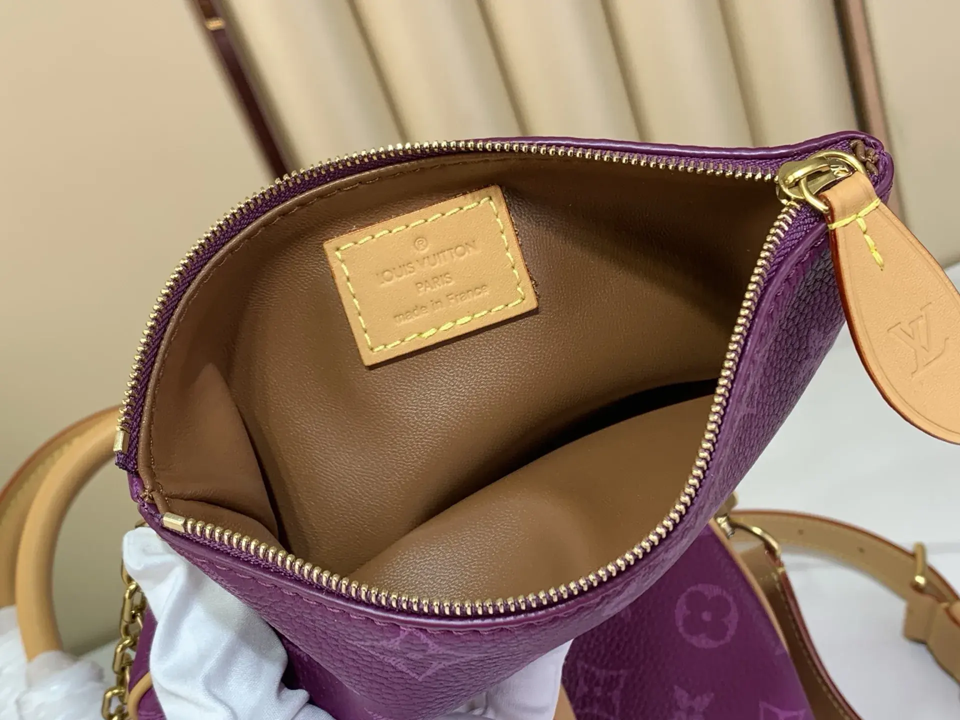 Louis Vuitton Blue Speedy Calfskin Top Handle Bag product photo from LabelPicks
