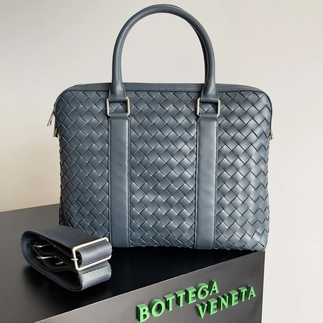 Bottega Veneta Intrecciato Woven Leather Tote Bag product photo from LabelPicks