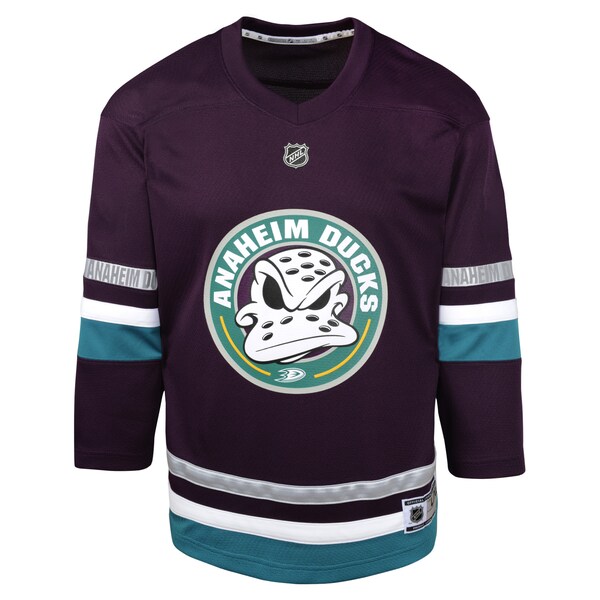 Trevor Zegras Anaheim Ducks Preschool 30th Anniversary Replica Player Jersey – Purple