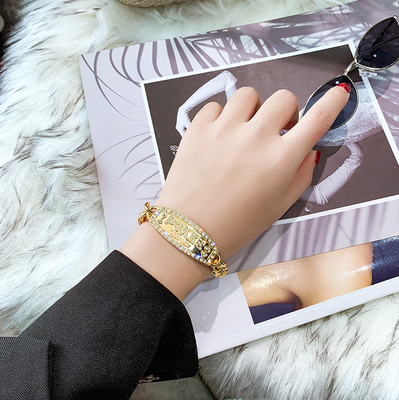 Alphabet Bracelet women's fortune transfer Bracelet small minority design fashion