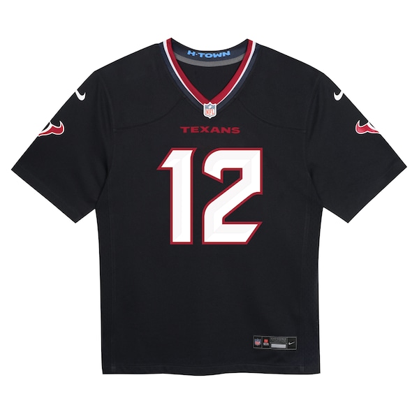Nico Collins Houston Texans Nike Preschool Team Player Game Jersey - Navy