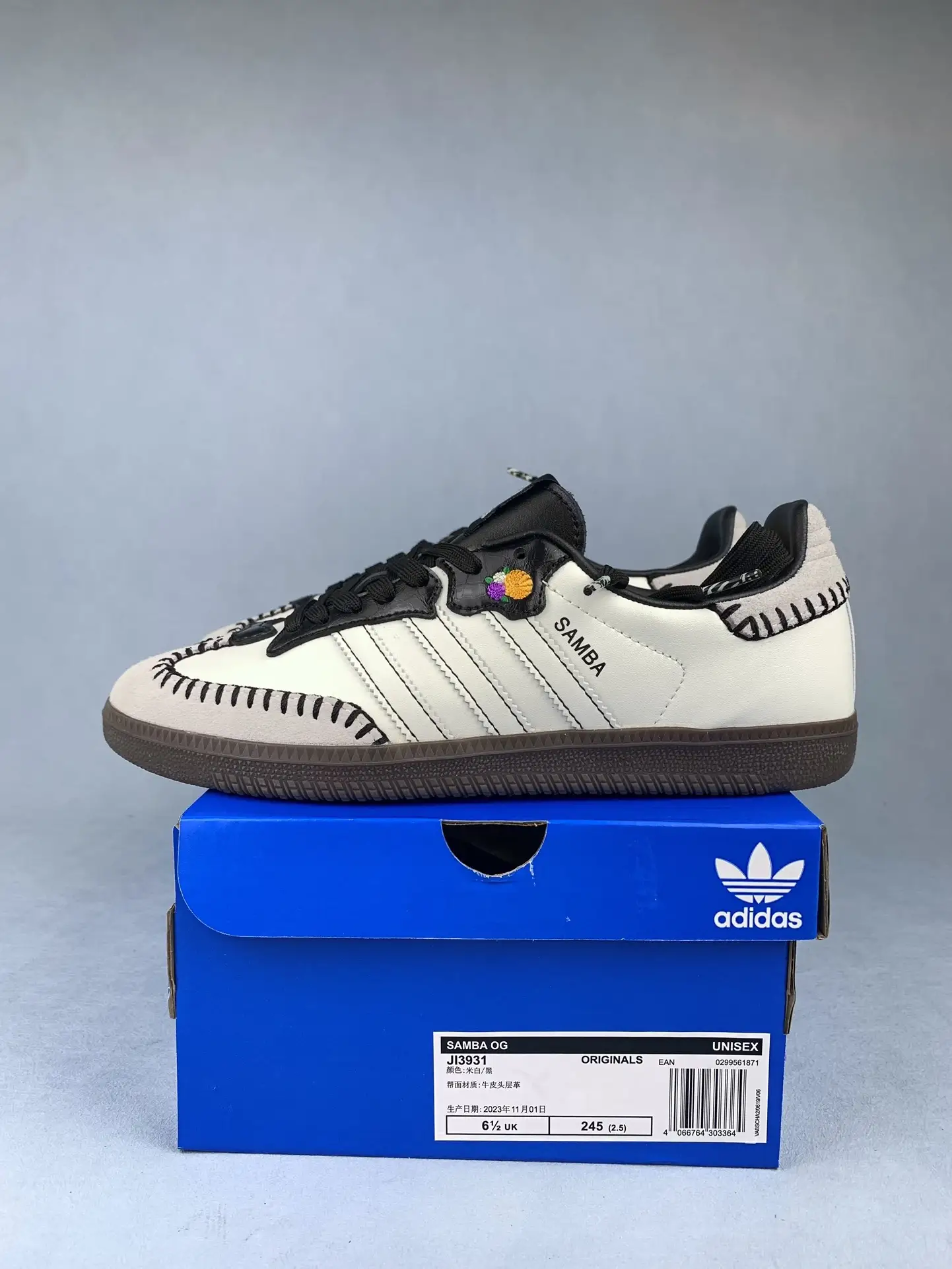 adidas Samba OG Día de Muertos Off White Shoes product photo from LabelPicks