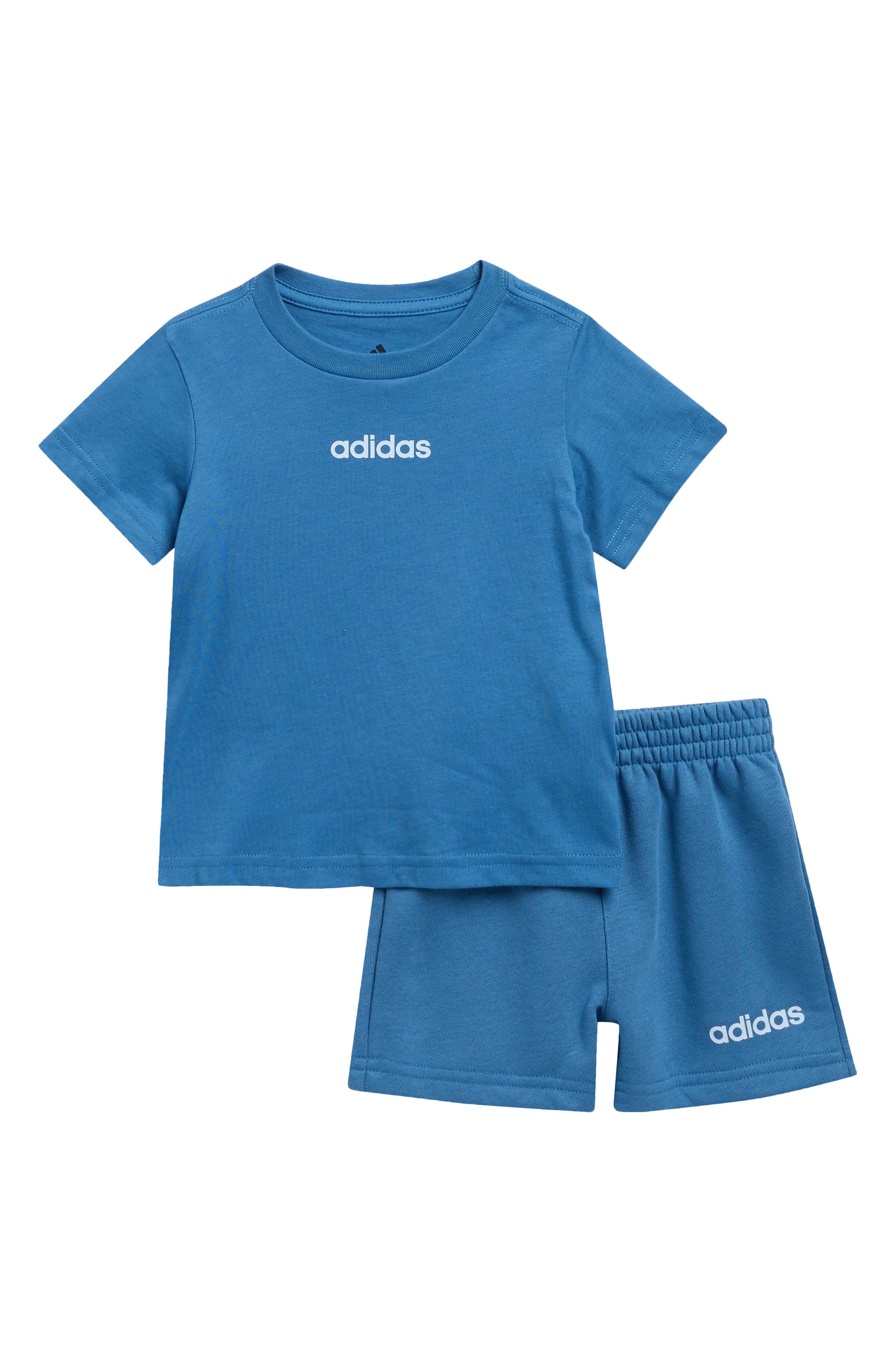 adidas Logo T-Shirt & Shorts Set