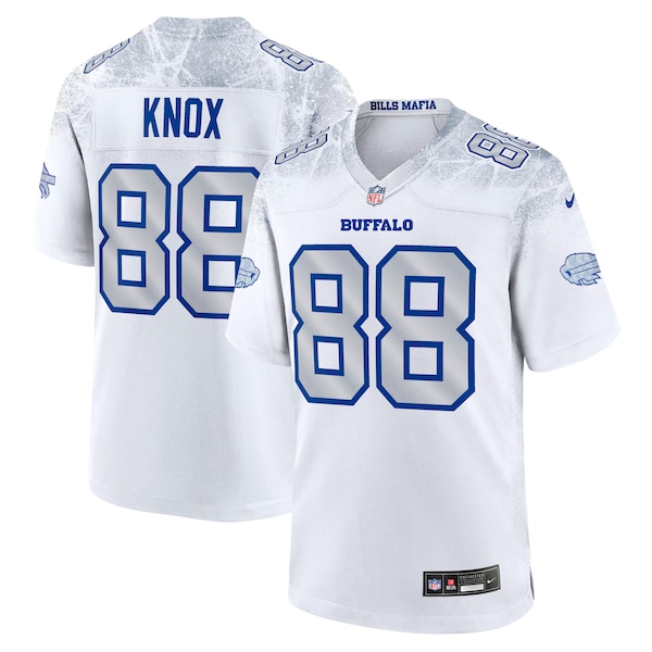 Dawson Knox Buffalo Bills Nike 2025 Rivalries Collection Game Jersey - White