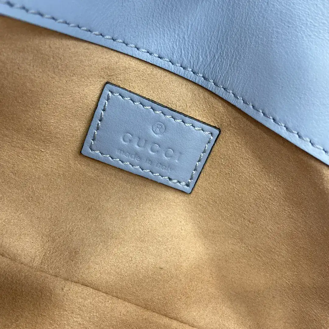 Gucci Blue Marmont Quilted Leather Shoulder Bag product photo from LabelPicks
