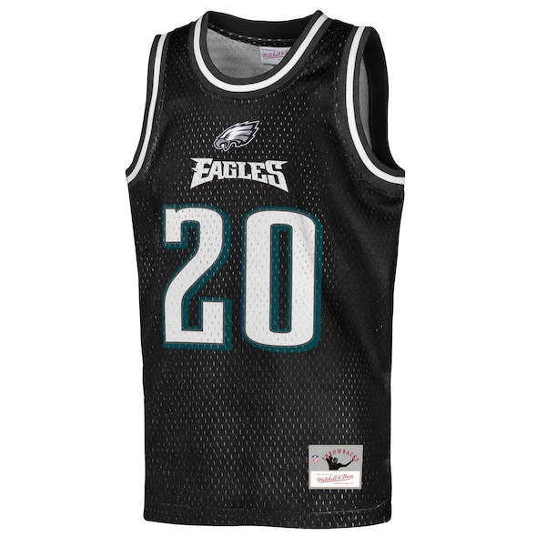 Brian Dawkins Philadelphia Eagles  Youth Retired Player NFL Basketball Fashion Jersey - Black