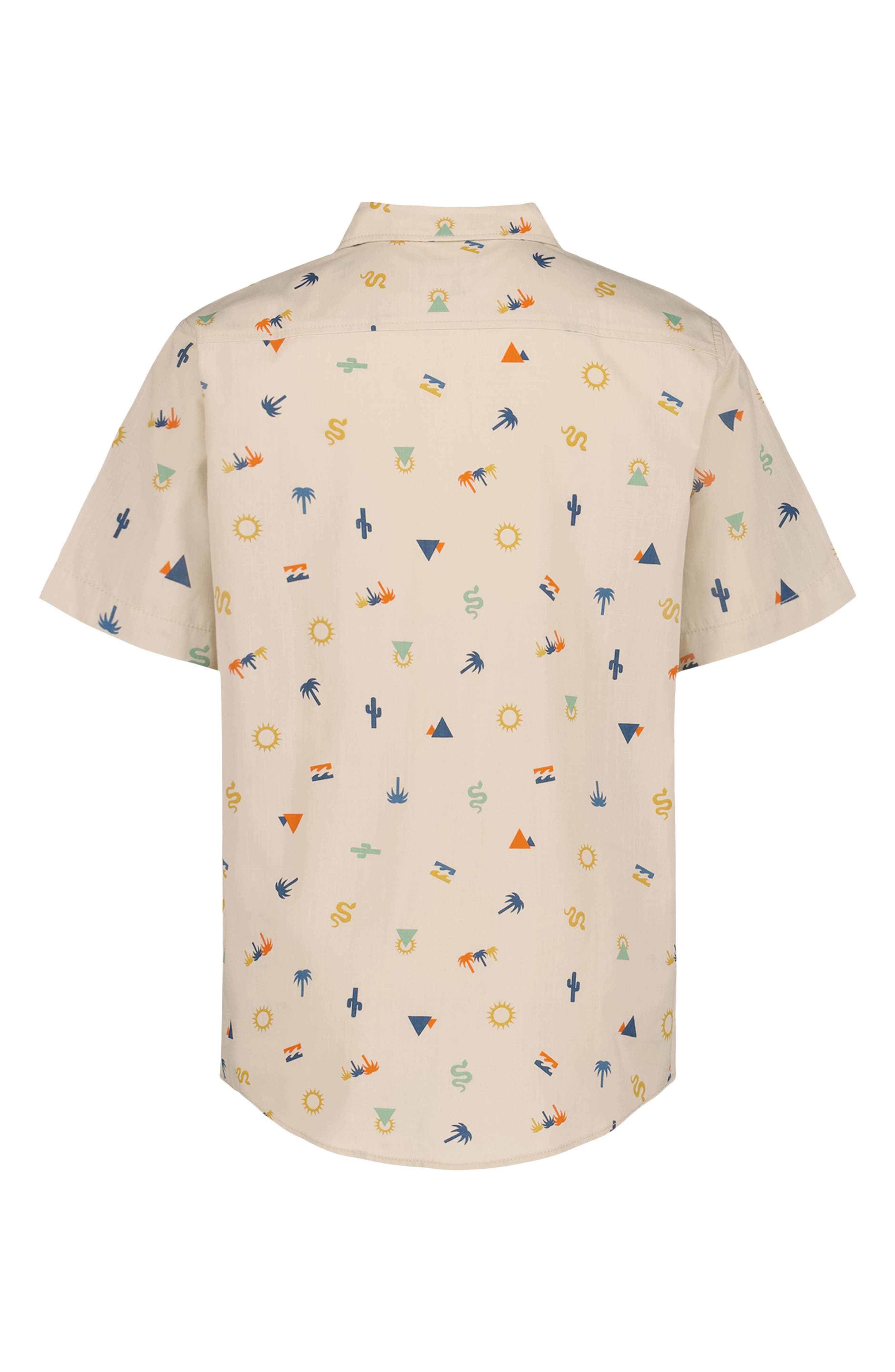 Billabong Kids' Sundays Short Sleeve Button-Up Shirt