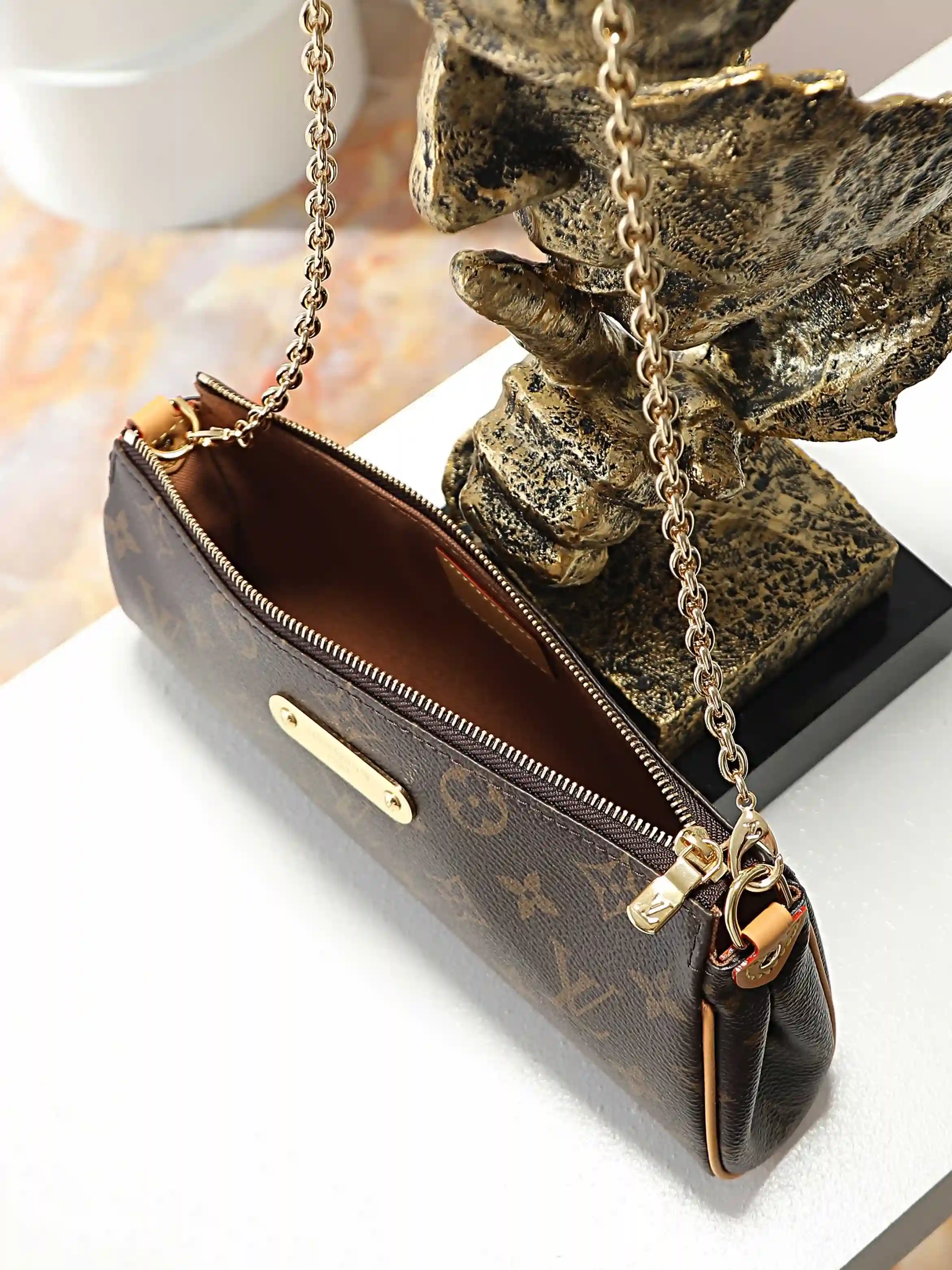 Louis Vuitton Pochette Canvas and Leather Shoulder Bag product photo from LabelPicks