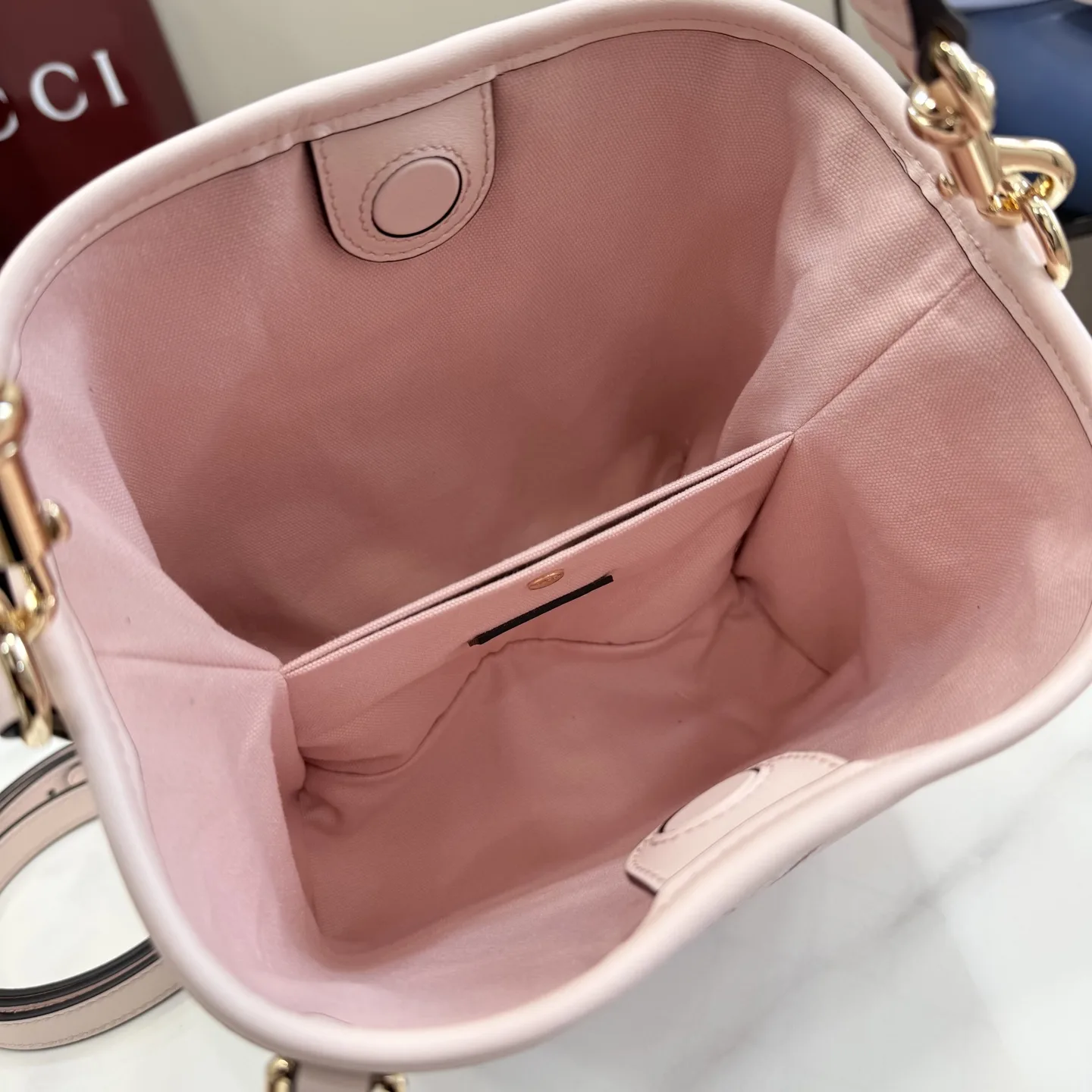Gucci Pink Bucket Bag product photo from LabelPicks