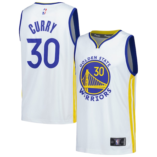 Stephen Curry Golden State Warriors  Fast Break Replica Player Jersey - Association Edition - White