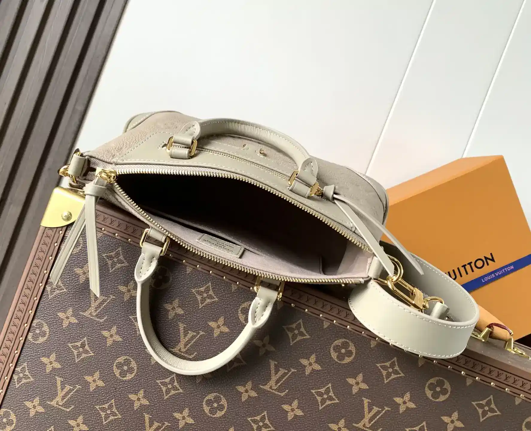 Louis Vuitton Black Calfskin Top Handle Bag product photo from LabelPicks