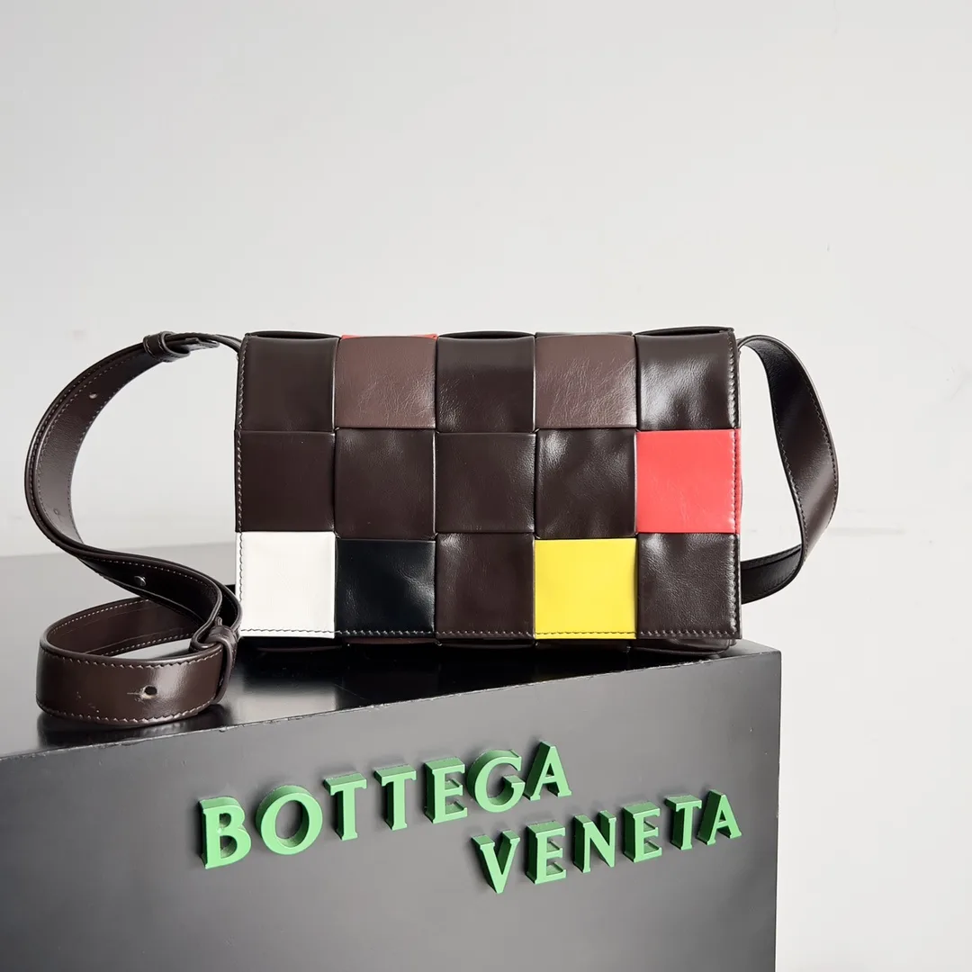 Bottega Veneta Intrecciato Woven Leather Cassette Shoulder Bag product photo from LabelPicks