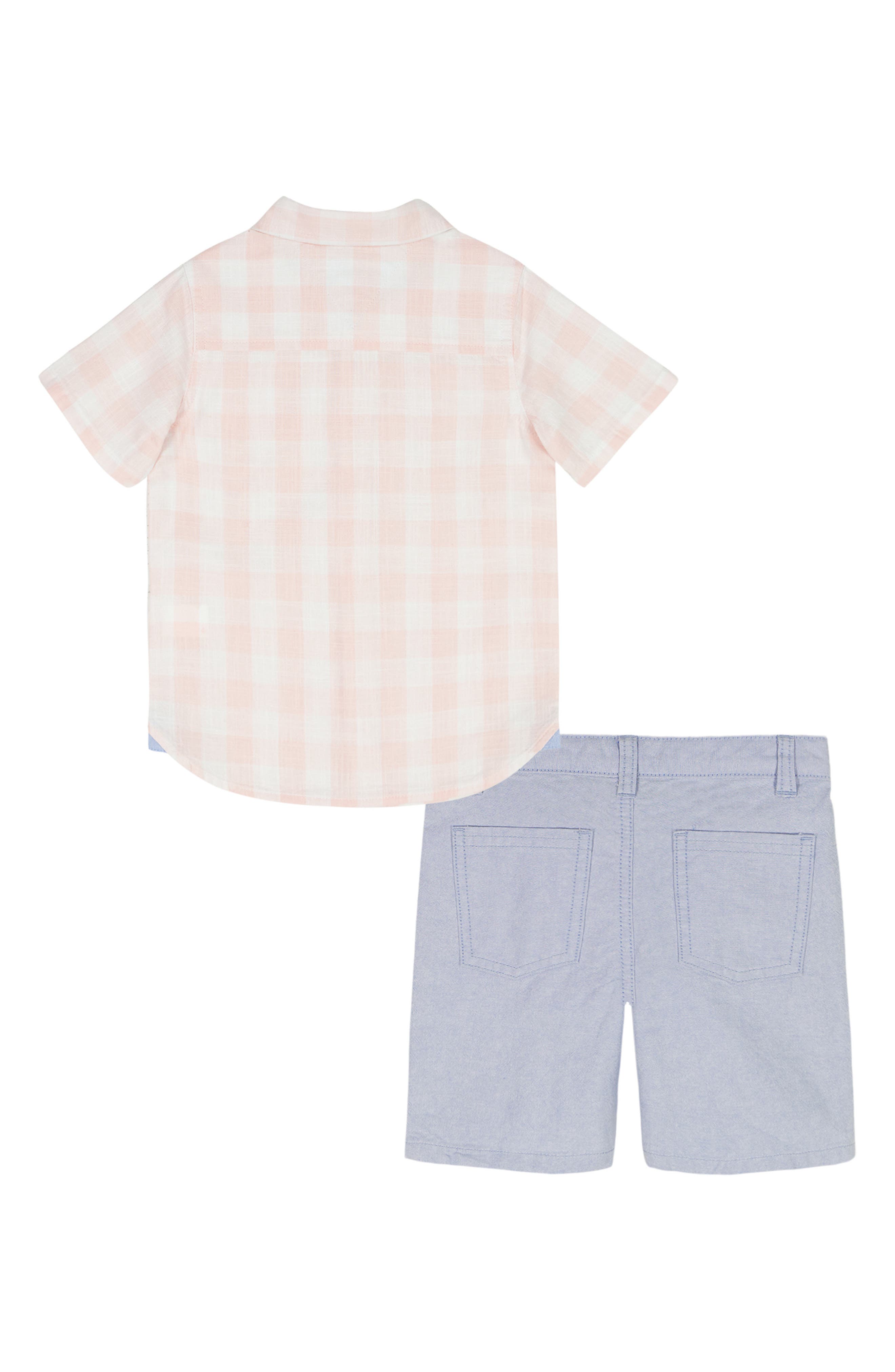 Tommy Hilfiger Short Sleeve Button-Up & Shorts Set