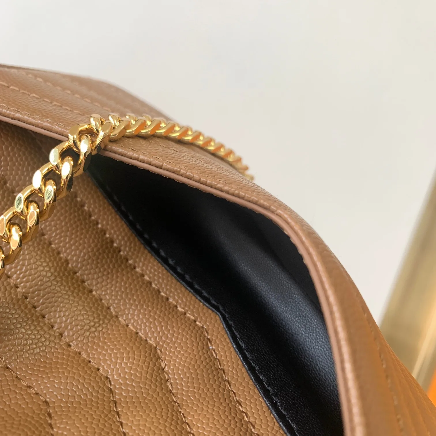 Saint Laurent Grained Leather Crossbody Bag product photo from LabelPicks
