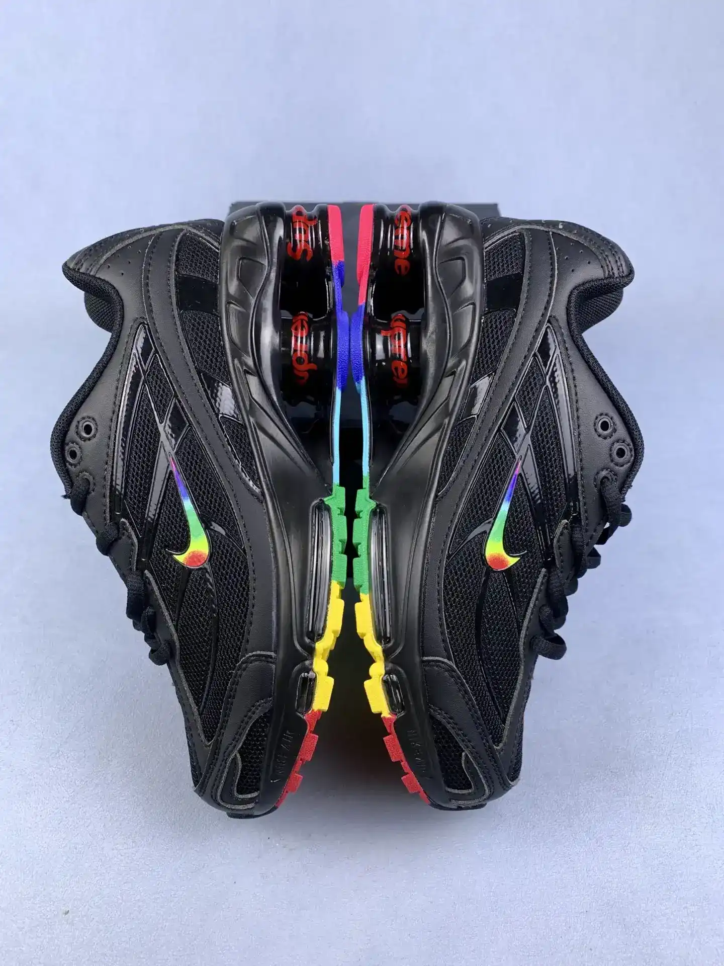 Supreme x Nike Shox Ride 2 SP 'Black/Various Colours' Shoes product photo from LabelPicks