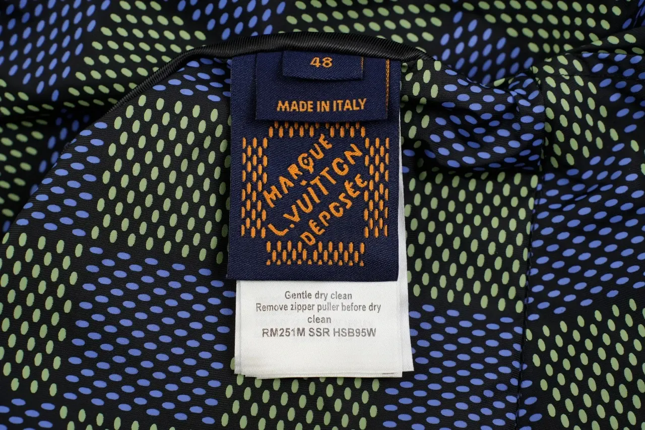 Louis Vuitton Green Damier Reversible Hooded Jacket product photo from LabelPicks