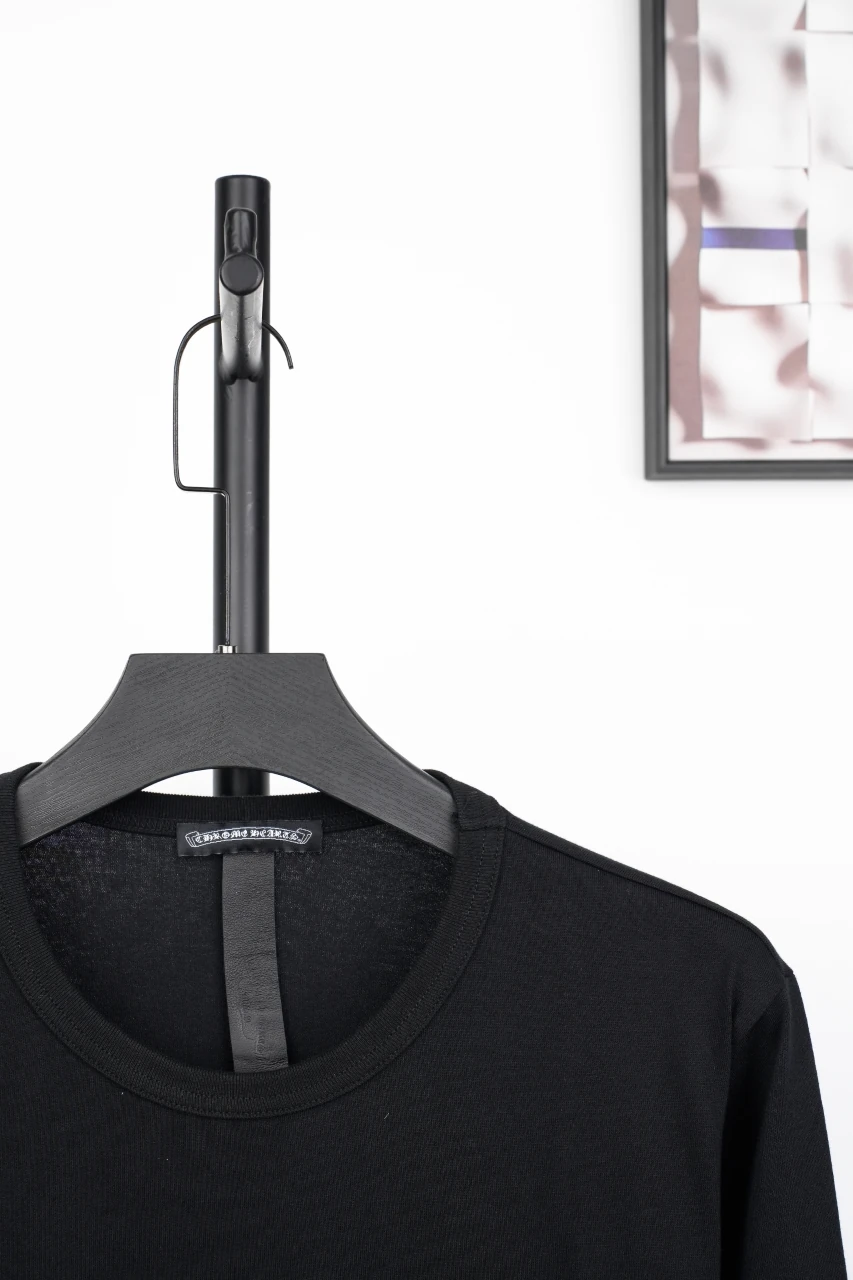 Chrome Hearts Black Sanskrit Embroidered Pocket Long Sleeve T-Shirt product photo from LabelPicks