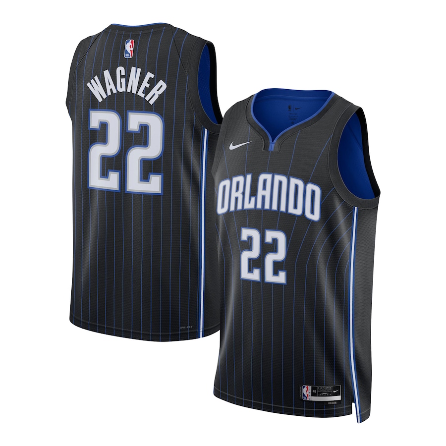 Franz Wagner Orlando Magic Nike Unisex Swingman Jersey - Association Edition - Black