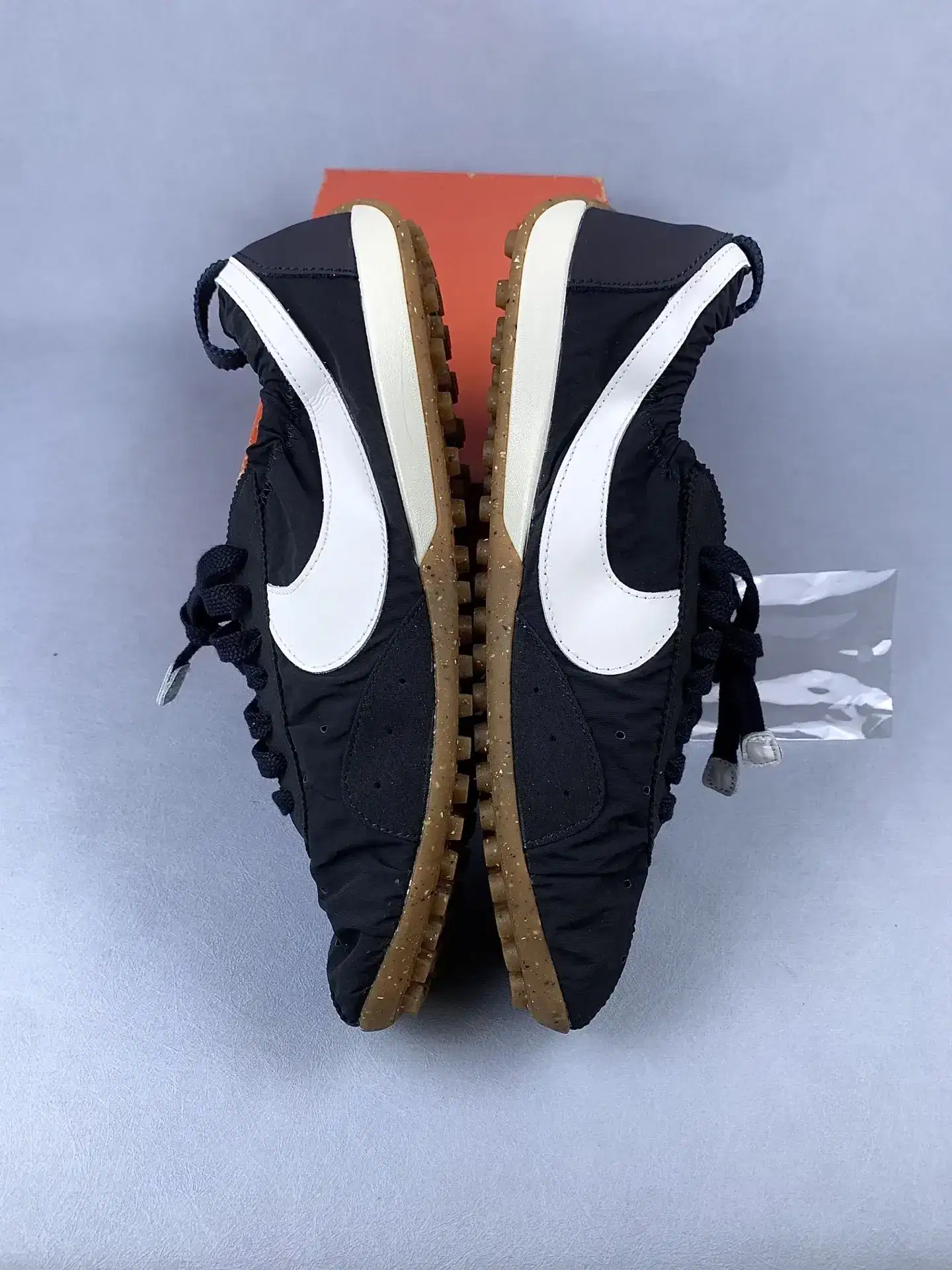 Nike Moon Shoe x Jacquemus 'Off Noir and Gum Light Brown' Shoes product photo from LabelPicks