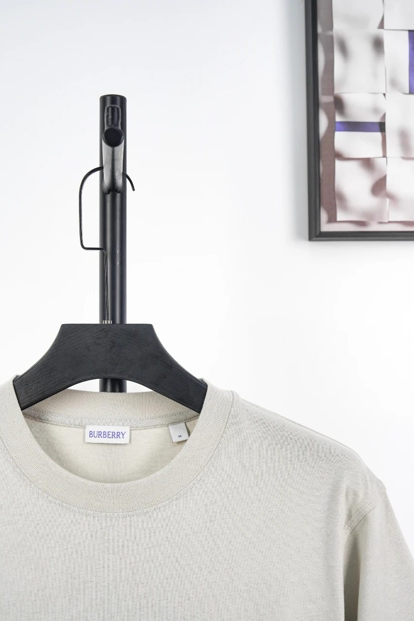 Burberry Off White Blue Rope Embroidered Letter T-Shirt product photo from LabelPicks