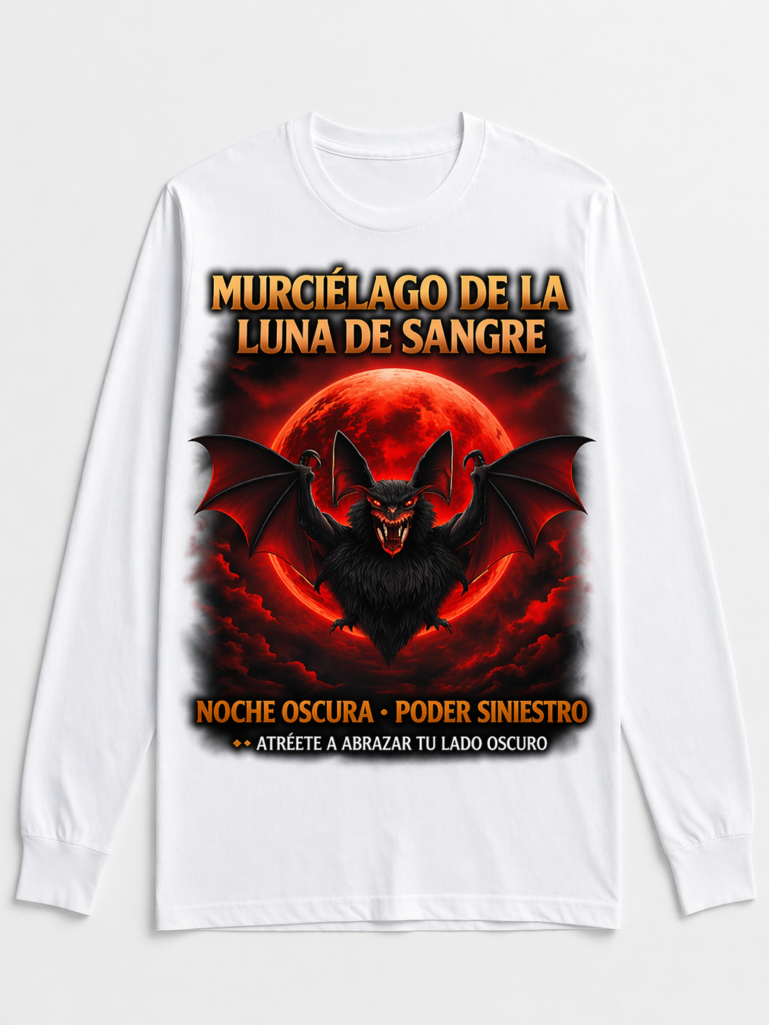 Remera Murciélago de la Luna de Sangre – Poder Siniestro