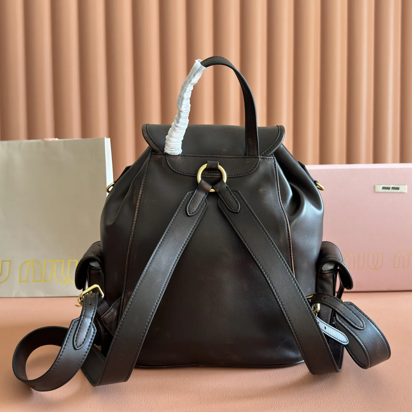 Miu Miu Calfskin Backpack product photo from LabelPicks