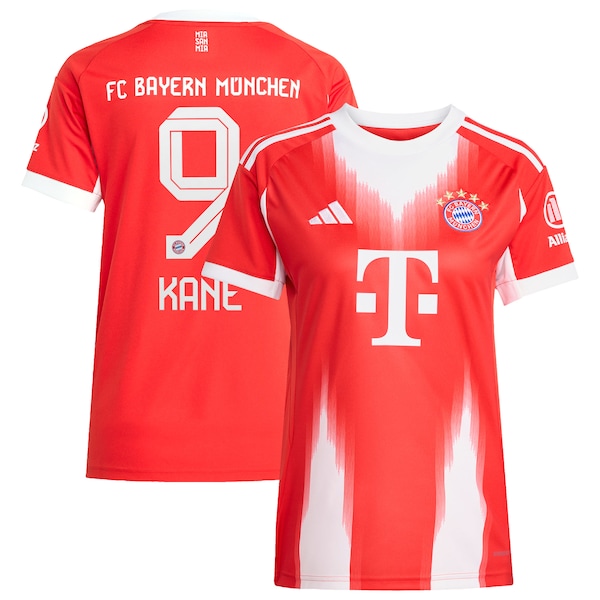 Harry Kane Bayern Munich adidas Women's 2025/26 Home Replica Jersey - Red