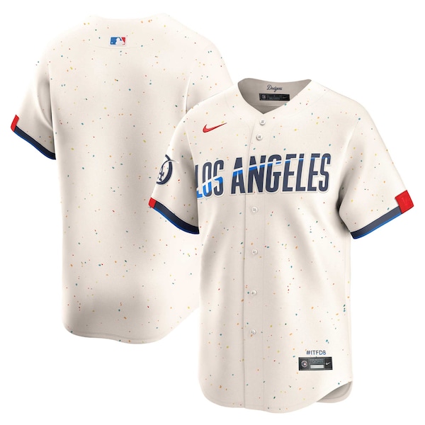 Los Angeles Dodgers Nike 2024 City Connect Limited Jersey - Cream