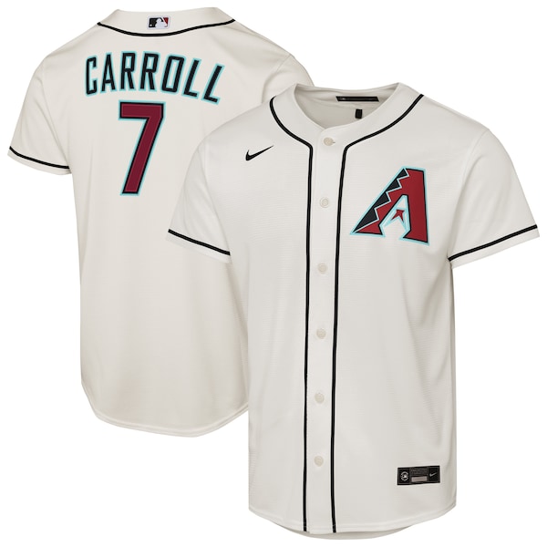Corbin Carroll Arizona Diamondbacks Nike Youth Home Replica Player Jersey - Cream