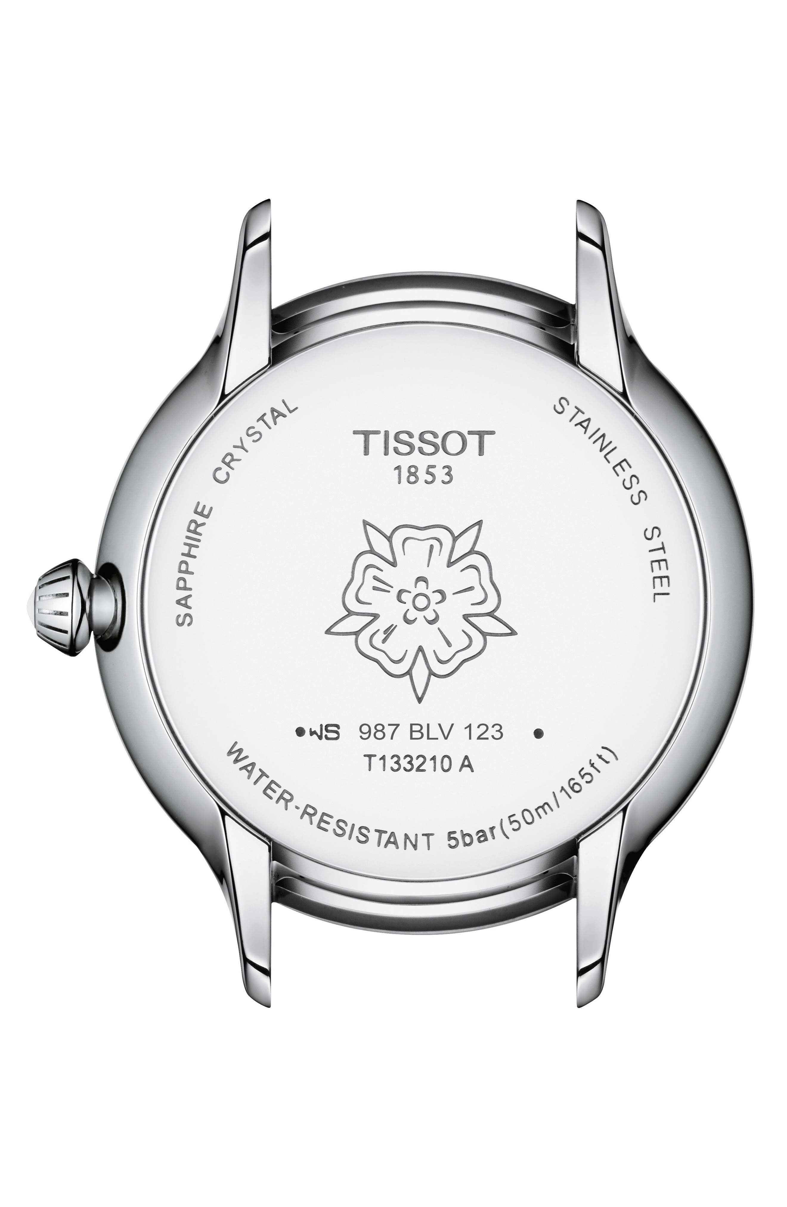 Tissot Odaci-T Leather Strap Watch, 33mm
