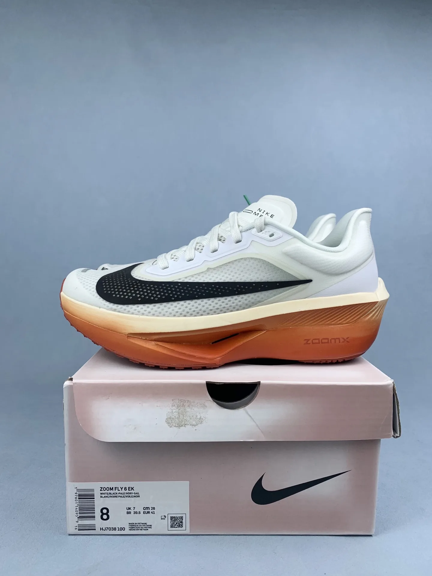 Nike Zoom Fly 6 “Eliud Kipchoge” - White/Pale Ivory/Sail/Black product photo from LabelPicks