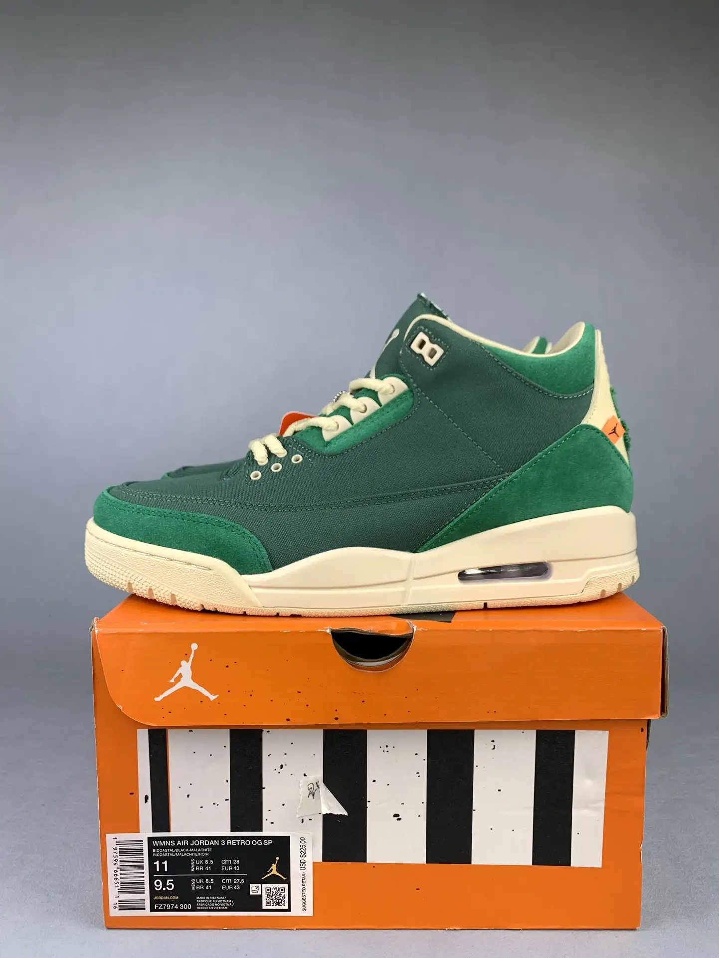 Nina Chanel Abney x Air Jordan 3 “Bicoastal” Shoes product photo from LabelPicks