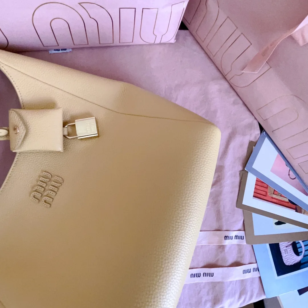 Miu Miu Calfskin Tote Bag product photo from LabelPicks