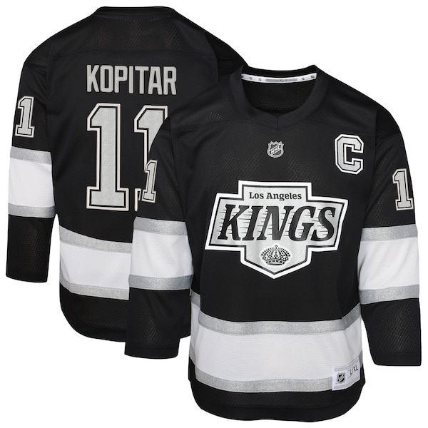 Anze Kopitar Los Angeles Kings Youth Replica Player Jersey - Black