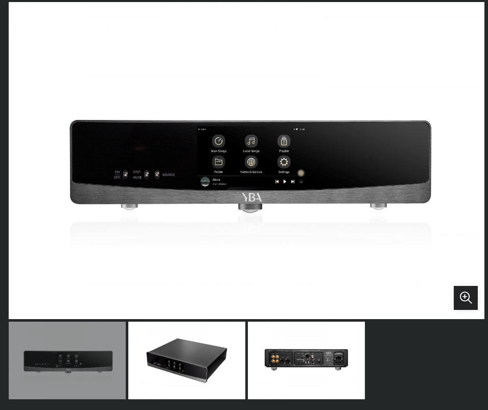 YBA Gensis S2 Streamer Music Player High Fidelity AK4497x2 Brand New - GreshamTech