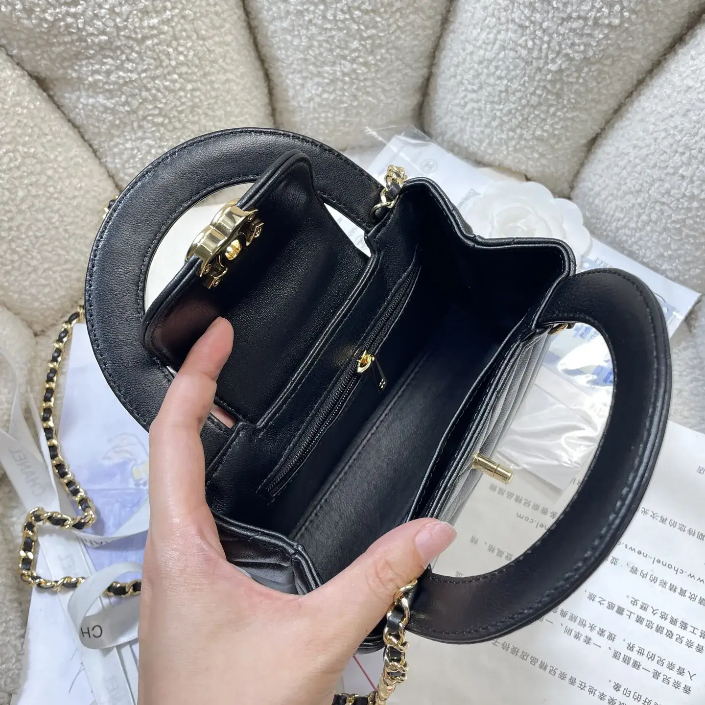Chanel Black Top Handle Bag product photo from LabelPicks