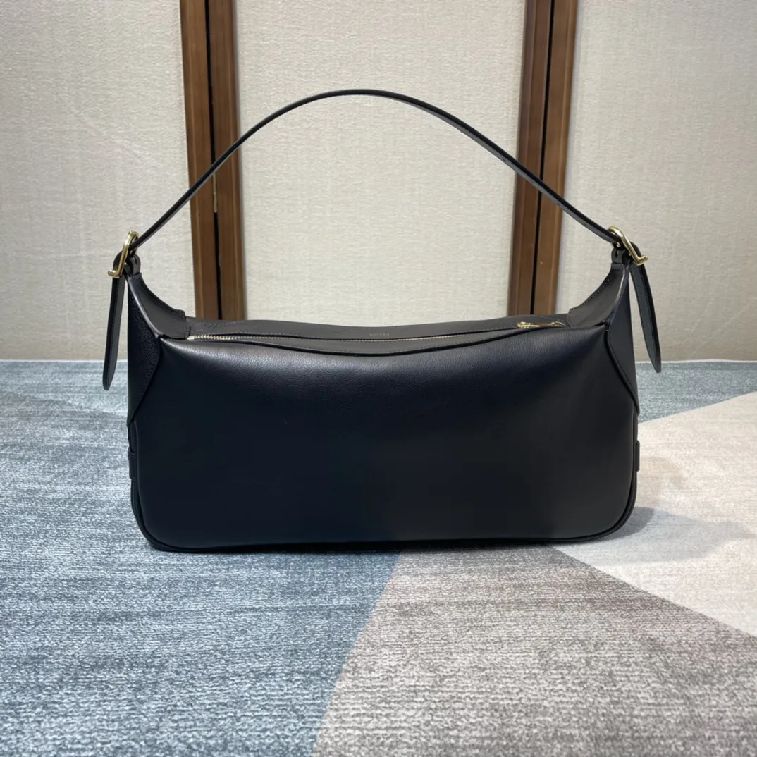 Celine Black Triomphe Canvas Shoulder Bag product photo from LabelPicks