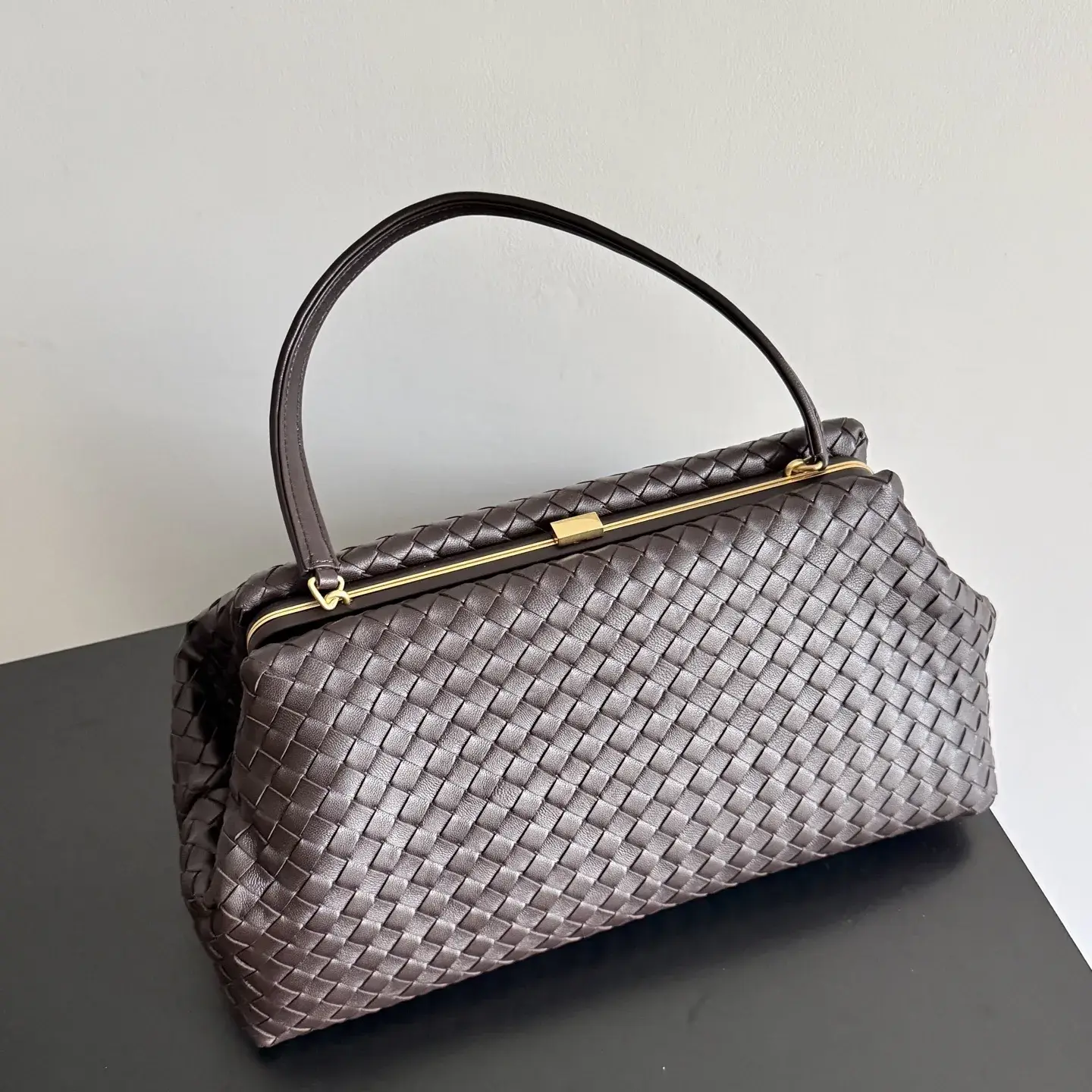 Bottega Veneta Lambskin Top Handle Bag product photo from LabelPicks