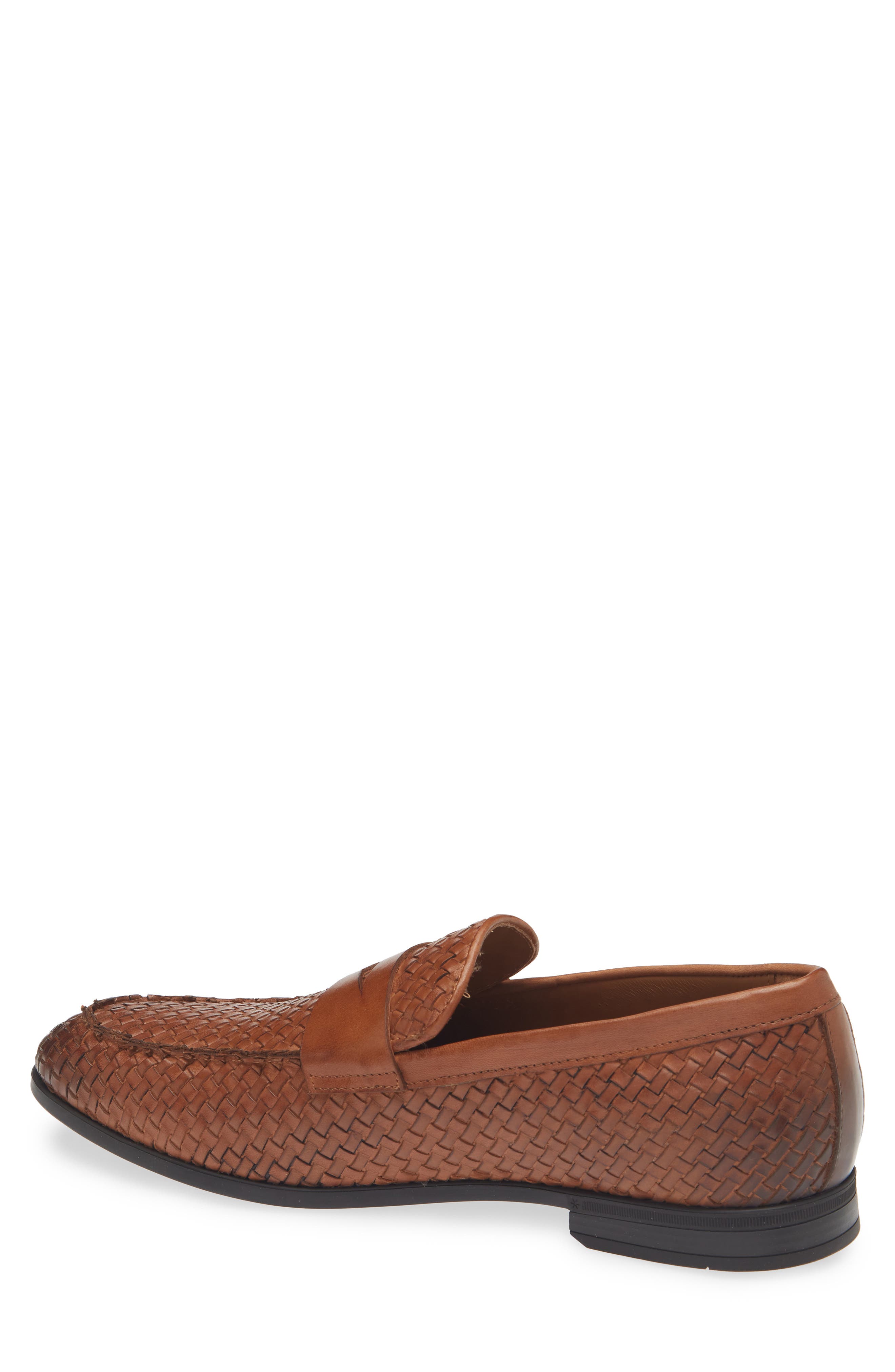 TO BOOT NEW YORK Higgins Woven Penny Loafer