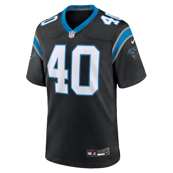 Deion Jones Carolina Panthers Nike  Game Jersey -  Black