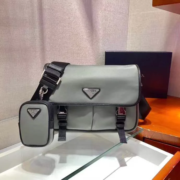 Prada Grained Leather Crossbody Bag product photo from LabelPicks