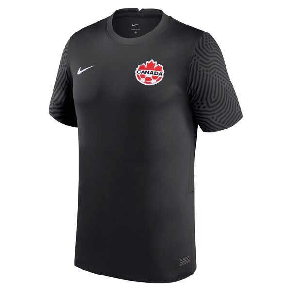 Canada Soccer Nike Youth Third Replica Jersey - Black