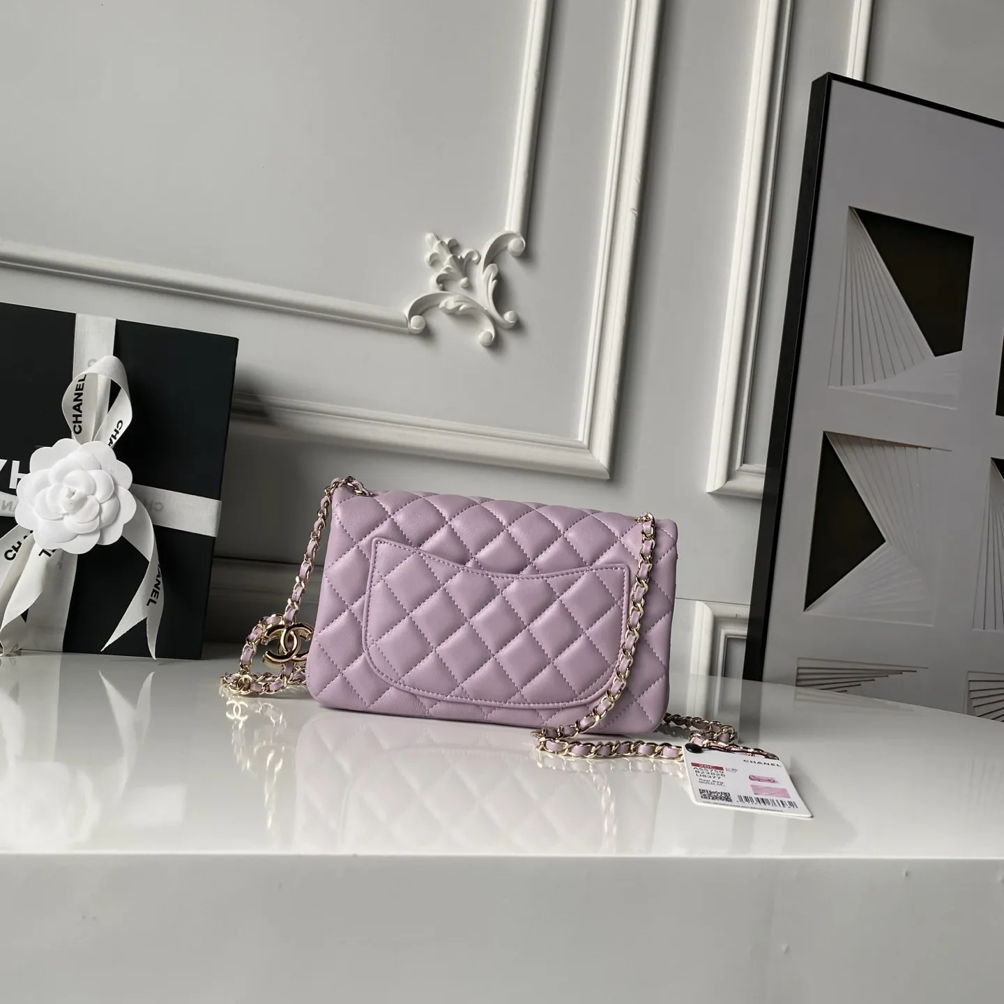 Chanel Lambskin Classic Flap Shoulder Bag product photo from LabelPicks