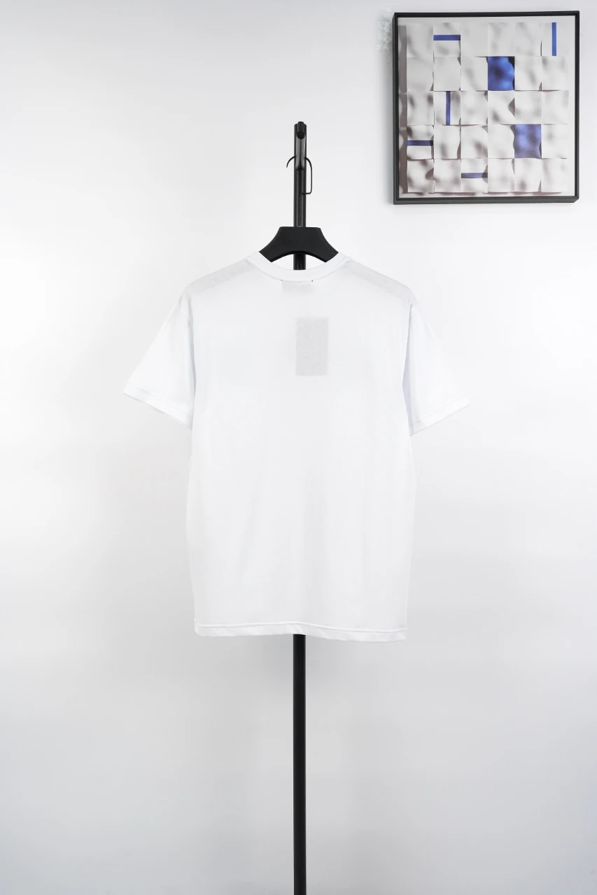 GUCCI White Pale Blue Logo Print T-Shirt product photo from LabelPicks