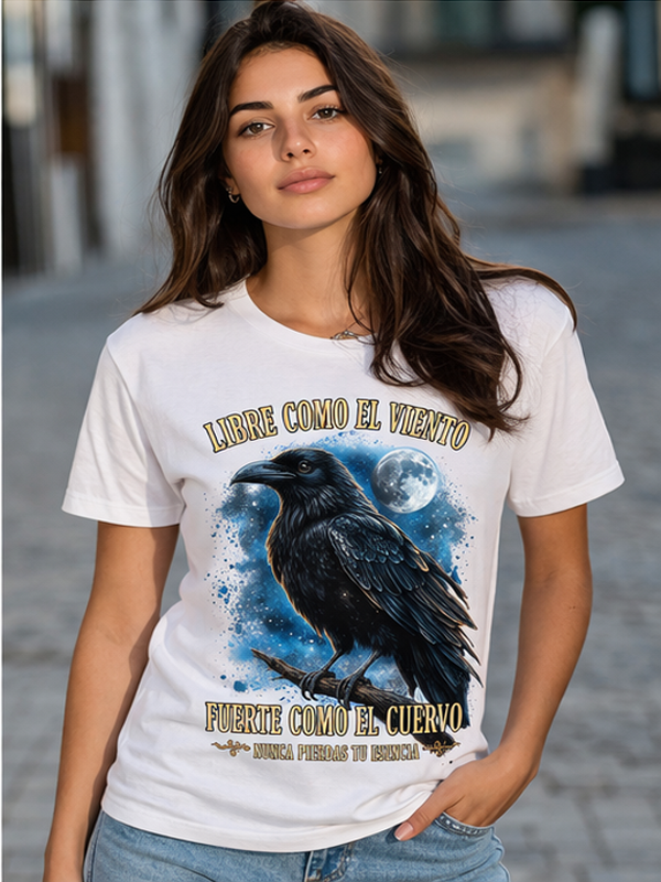 Remera Cuervo Negro – Soy Libre