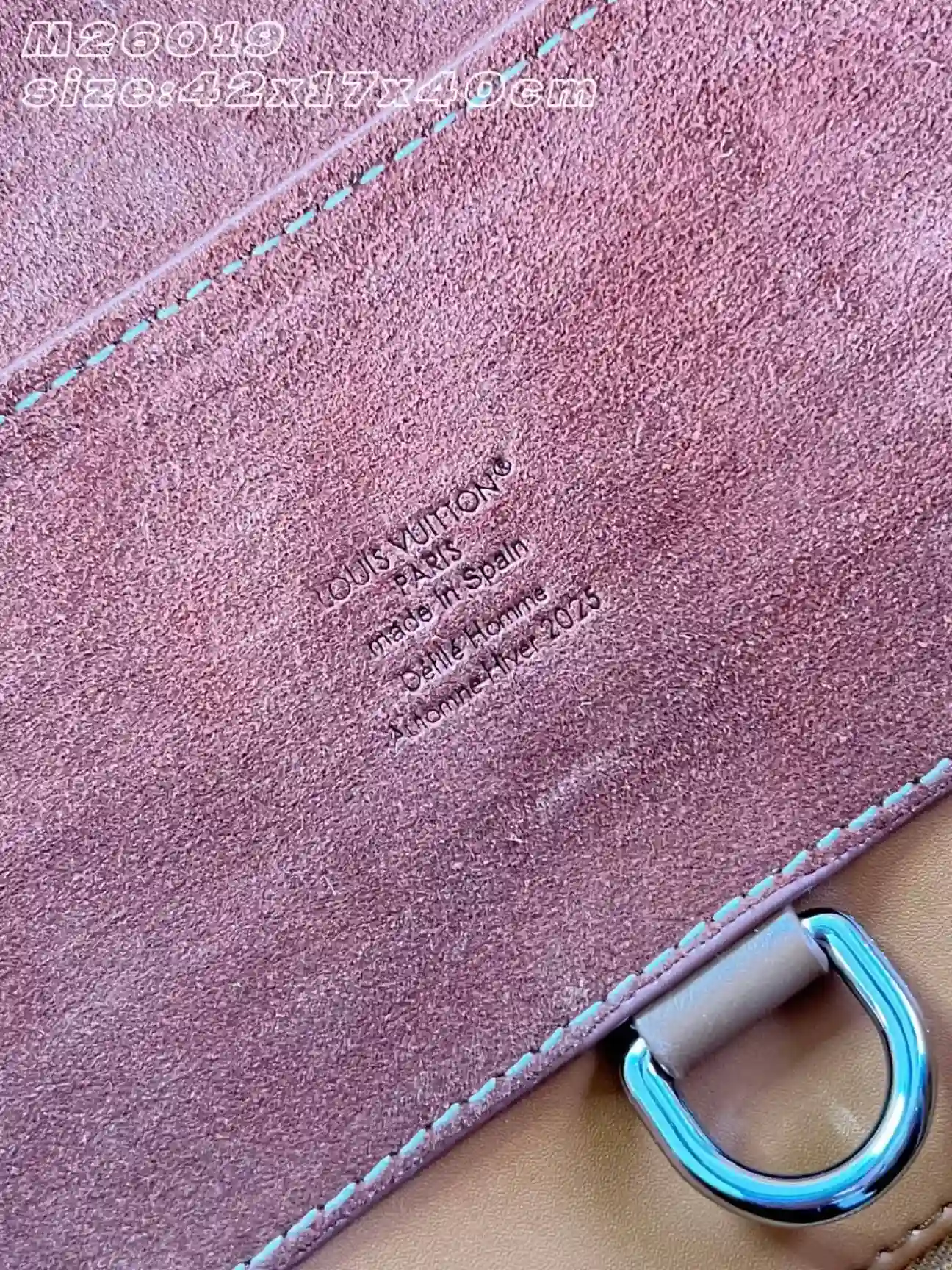 Louis Vuitton Suede Leather Tote Bag product photo from LabelPicks