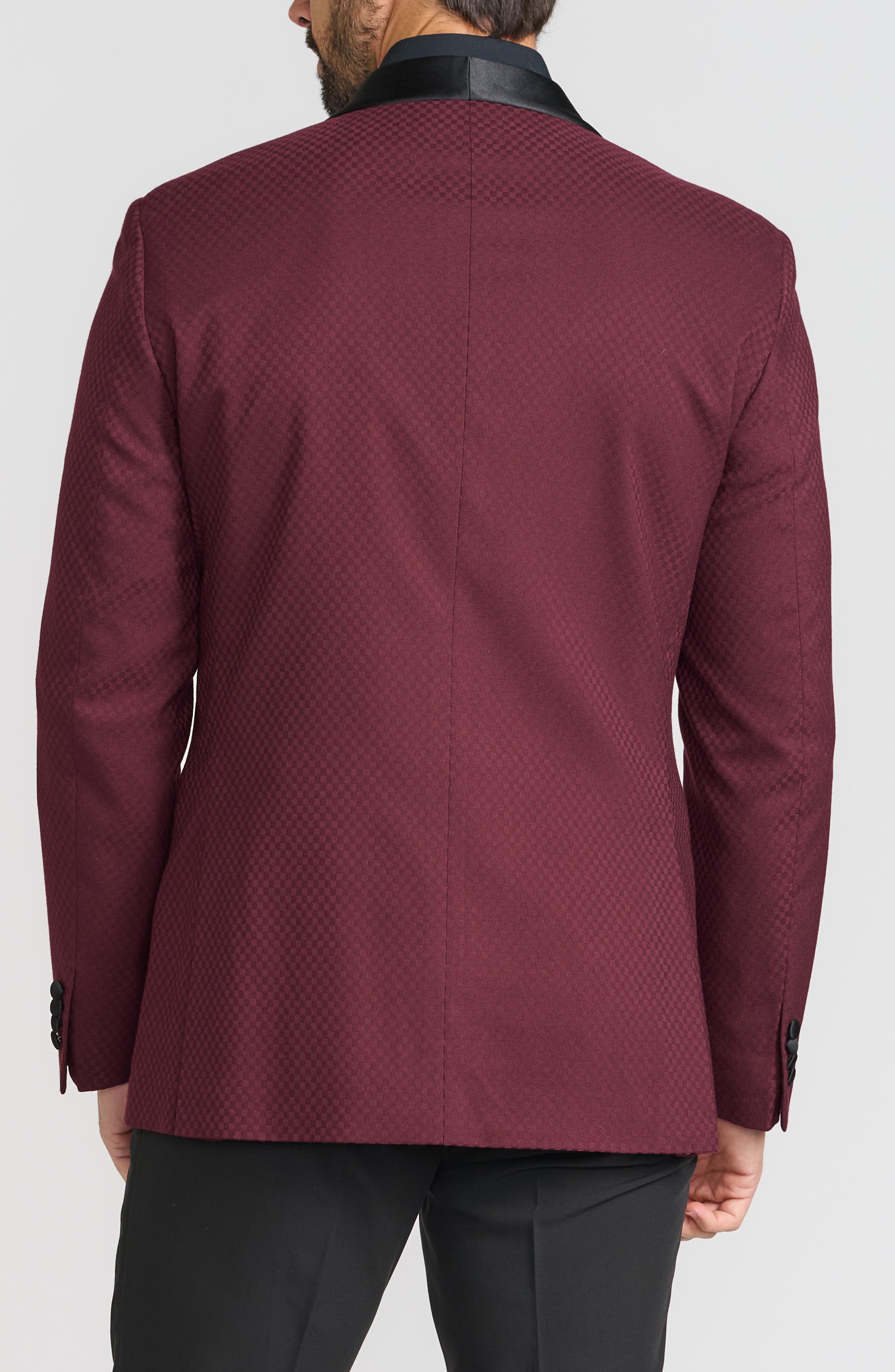 SAVILE ROW CO Tonal Jacquard Dinner Jacket