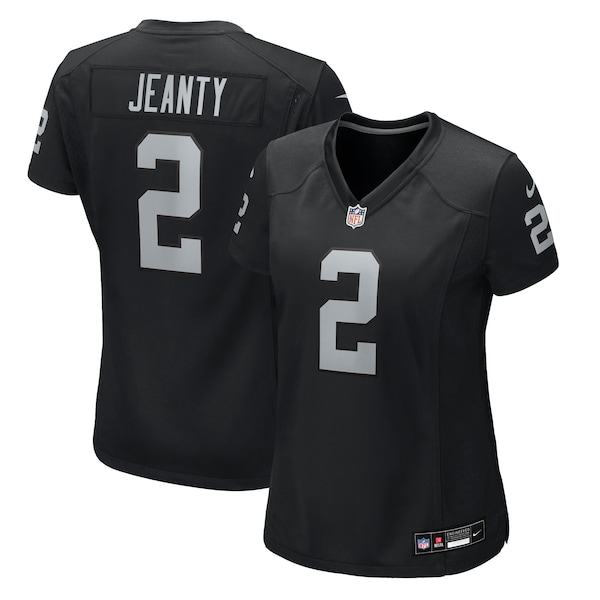 Ashton Jeanty Las Vegas Raiders Nike Women's 2025 NFL Draft First Round Pick  Team Game Jersey - Black